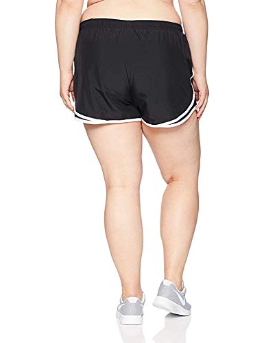 Image of Nike Women's Tempo Short Hyper Punch /Black /Volt /Matte Silver Shorts LG X 3