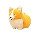 Catkoo Niedlich stehend Bowknot Corgi Hund plüsch Puppe Spielzeug nach Hause Sofa Kissen dekor,Perfektes Neues Jahr,Valentinstag,Geburtstagsgeschenk Squint Eyes