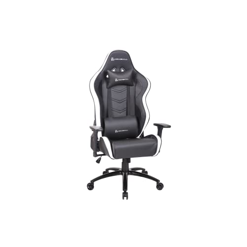 Kaidan - Sedia da Gaming Professionale, Rinforzata con Struttura in Metallo, Schienale con meccanismo a Farfalla reclinabile a 180 Gradi, braccioli 3D, Colore: Nero - Sedia gaming - Immagine 7