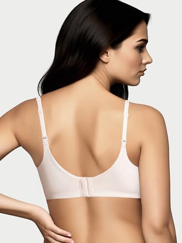 Image of Enamor Bamboo Cotton A077, Side Support, Everyday Women's T-Shirt Bra - 3X Softer, 4X More Absorbent, Antimicrobial, Padded, Wirefree, Full Coverage