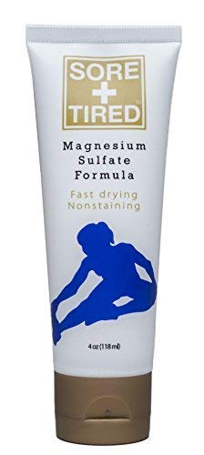 Sore+Tired Gold Fórmula de sulfato de magnesio (tubo único)