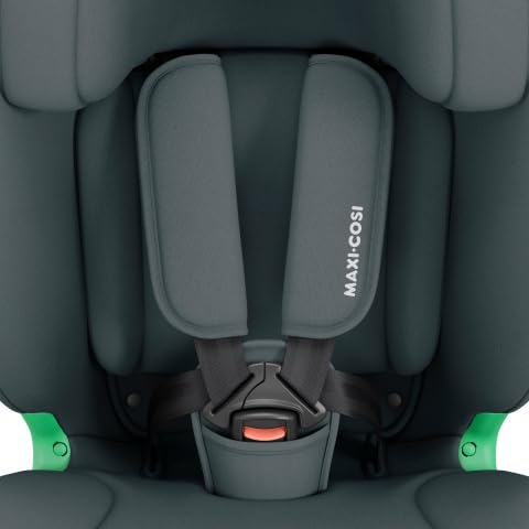 Maxi-Cosi Onyx silla de coche multiedad, 5 posiciones de reclinado, protección G-CELL, Arnés de seguridad de 5 puntos, Silla de Coche ISOFIX,15 meses-12 años, Full Graphite