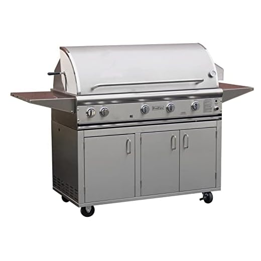 ProFire Professional Deluxe Series 48-Inch Infrared Hybrid Propane Gas Grill with Rotisserie