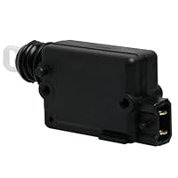 Stellmotor Zentralverriegelung, SZentralverriegelung Motor schloss Stellmotor 2-polig, Türverriegelungsantrieb Schwarz Austausch für Scenic Clio 7701039565 7702127213