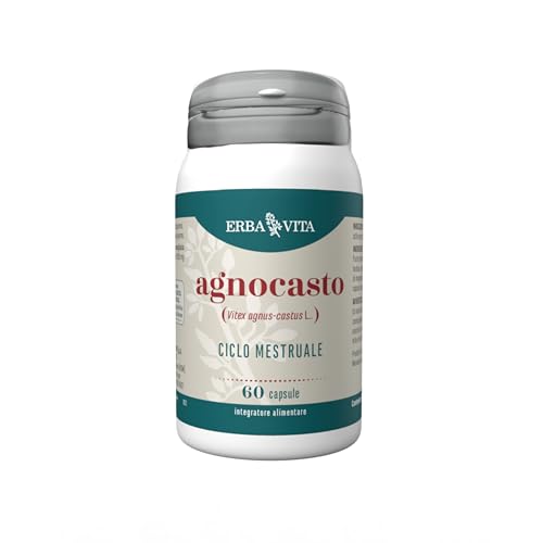 ERBA VITA Agnocasto Integratore, 60 Capsule