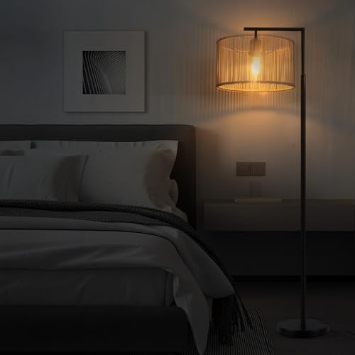 Osasy OSBS23-LS30C(USA) Bamboo Lampshades Medium Rattan Lamp Shade,Drum,Boho Lamp Shades thumb #5