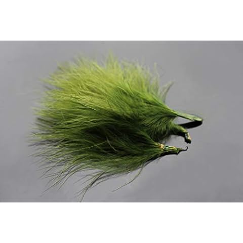 Tigofly 100 pcs Turkey Marabou Feathers Cover