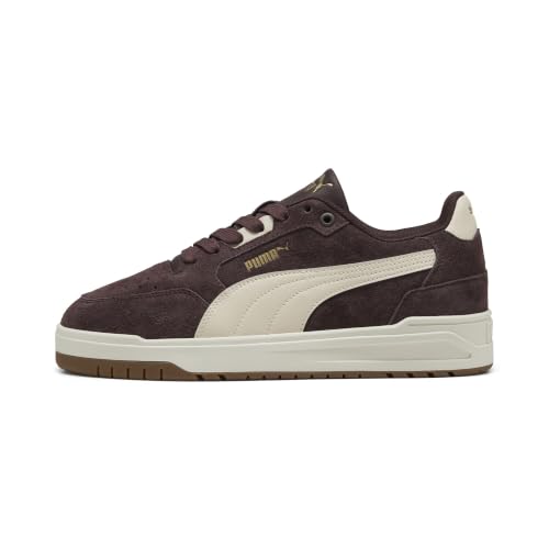 PUMA Erwachsene Shuffle Downtown Sneakers 38.5, Chocolate Fondue Alpine Snow Brown White – Ansicht 4