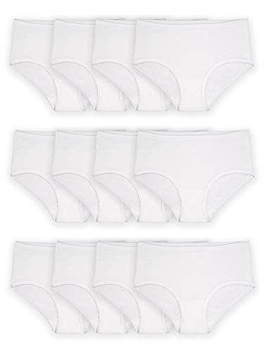 Image of Fruit of the Loom Girls' Cotton Brief Underwear Multipacks