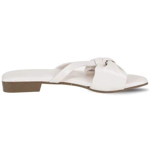 Image of DFR Women Casual Cushioned Flat Slippers Woman