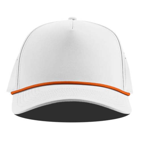 Image of Branded Bills Bare Curved 5 Panel Colored Rope Hat for Men | Adjustable Golf Baseball Cap