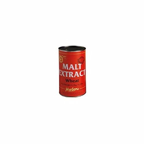 Muntons Wheat Malt Extract - Beer Kit Flavoring - Home Brewing Malt Extract - 3.3 LBS (1/Pack)
