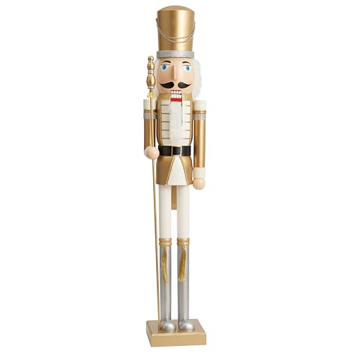 4FT Traditional Wooden Christmas Nutcracker Soldier by Twiddlers