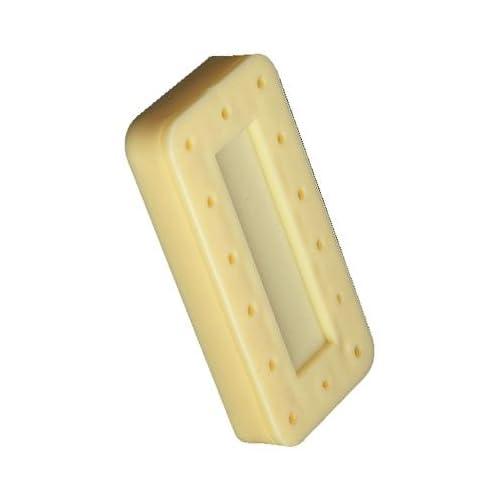 Plasdent 400BR-3 Rectangular Bur Block Yellow Magnetic 14 Bur Capacity