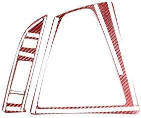 Miniatura 6 de YIWANG Consola central de coche de fibra de carbono real, marco de cambio de marchas, 2 piezas para BMW M3 M4 F80 F82 F83 2014-2018 conducción a la