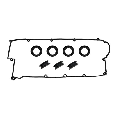 Image of Engine Valve Cover Gasket Compatible with Hyundai Elantra 2003-2012 Tiburon 2003-2008 Tucson 2005-2009 Kia Spectra 2004-2009 Spectra5 2005-2009 Sportage 2005-2010 2.0L L4 Replace# VS50583R