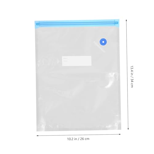 Bolsas envasado vacío aptas para microondas y cocción sous-vide con cierre reutilizable 3
