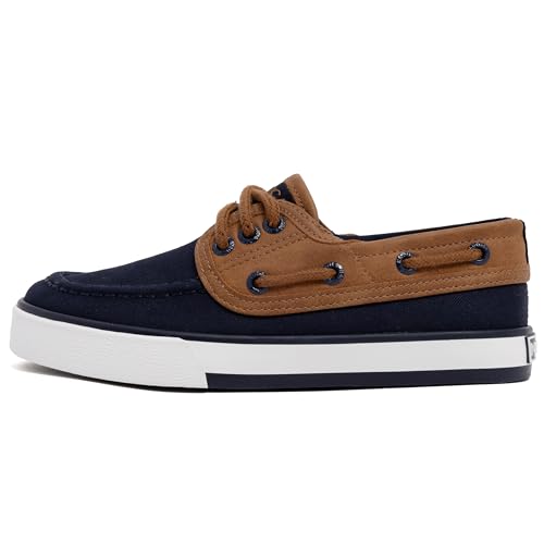 Image of Nautica Kid's Casual Boat Shoe Loafers - School Shoes for Boys (Toddler /Little Kid /Big Kid)