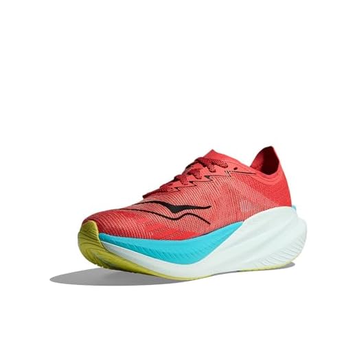 HOKA One One 1155120-GFRT Mach X 2 Femme Grapefruit/Electric Coral EU 39 1/3