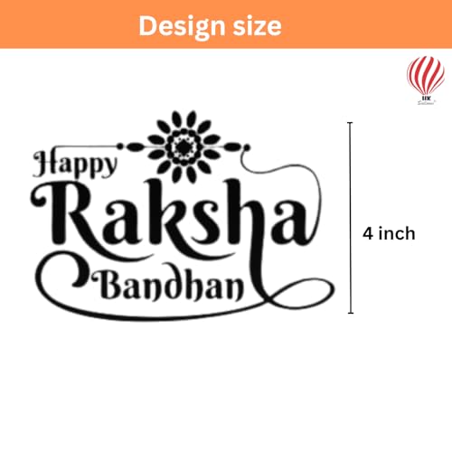 Image of HK balloons 50Pcs Printed Happy Raksha Bandhan Decoration Item Rakhi decoration For Brother Sister Gifts Balloon Rakhi Celebration Party Decoration Multicolor Balloons Rubber