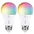 Sengled Smart Bulb, Color Changing Smart Bulbs Work with Alexa & Google Assistant, WiFi Light Bulbs No Hub Required A19 RGB Multicolor LED Light Bulb 60W Equivalent 800LM, 2 Pack