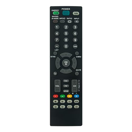 AKB73655824 Telecomando di Ricambio applicabile per LG TV 24MA32D M2452D 24MA32D-PUN 24MA32DPU 24MA32D-PU 24MA32DPUN 24MA31D 26MA31D