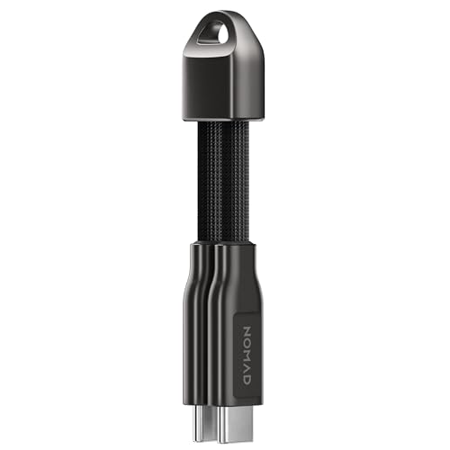 Chargeur USB C vers USB C 240W ChargeKey V2 câble court de secours pour iPhone et smartphone
