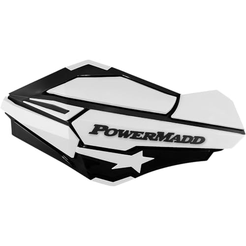 Image of PowerMadd Sentinel Handguards Black /White