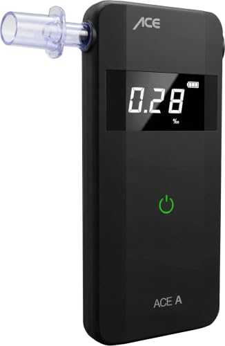 ACE A Alkotester - alcootest/promilotest num&eacute;rique - alcootest avec capteur &eacute;lectrochimique et commande &agrave; 1 bouton