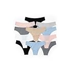 Kit 5 Calcinhas Tangas Invisível Microfibra Premium Não Marca (BR, Alfa, M, Regular, Multicolorido)