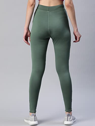 Image of BLINKIN Women's Skinny Fit Mid Rise Leggings