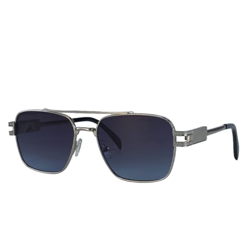 Lunettes de soleil Steampunk femme en métal fin pour éviter les montures lourdes et fragiles