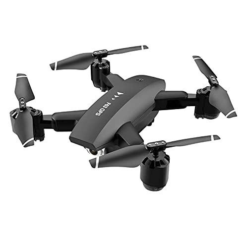 Drone GPS con cámara 4K FHD Duble, 5G WiFi Plegable RC Quadcopter Altitude Hold, Follow Me Orbit Mode Selfie Drone para fotógrafos, Niños Adultos Regalos para Principiantes