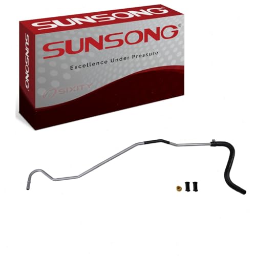 Sunsong 3403636 Power Steering Return Line Hose Assembly
