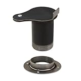 Copertura per camino per affumicatore a carbone e pellet, design robusto e duraturo materiali resistenti al calore per una lunga durata e prestazioni ottimali.