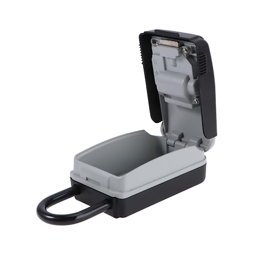 NUOBESTY Scatola Portachiavi Con Lucchetto A Combinazione Digitale Resistente Alle Intemperie Porta Lucchetto Porta Chiavi Per Ingresso Di Casa Portatile