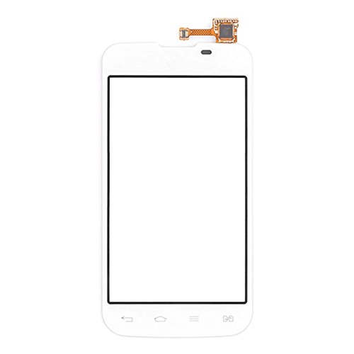 ZAORUN Recambio Panel táctil for Compatible para LG Optimus L5 II / E455 Teléfono móvil sustituir Parte (Color : Blanco)