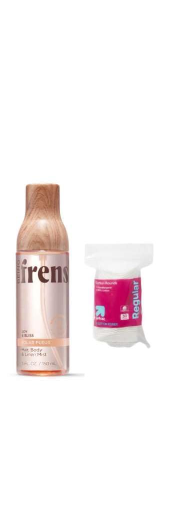 Being Frenshe Solar Fleur Hair, Body & Linen Mist, Paraben-Free Fragrance Spray for Women, 5 fl oz with free Cotton Rounds 30ct