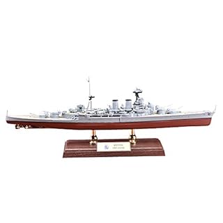 Lllunimon 1/700 British HMS Hood Battleship Model Metal Diecast Static Military Model Enthusiasts Collection Gifts