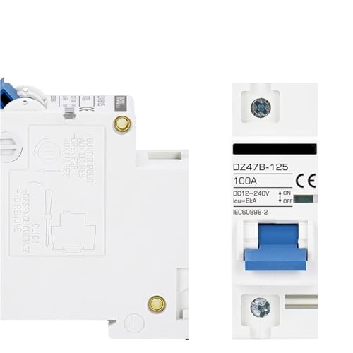 Interruptor de aire CC de 25A para placas solares en furgonetas camper y caravanas 2P 7