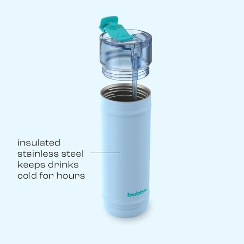 Bubba 32 oz Dualsip Water Bottle with Straw & 2-Way Lid | Leakproof Metal Tumbler | Insulated Stainless Steel | Reusable | Lightweight | Dishwasher Safe | Lead & BPA-Free | Daydreamin' by bubba - Used condition - Image 5