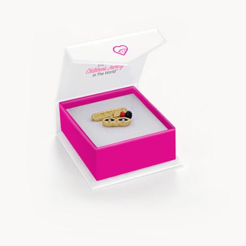 Gold Plated St Lucy Simulated Azabache Evil Eye Protection Brooch Pin for Babies, Infants, and Toddlers - Religious and Meaningful Amulet Protection Charm Jewelry for Kids3