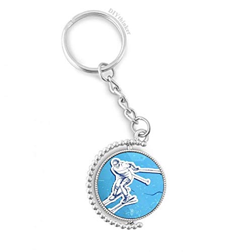 Llavero de esquí resistente Pilgrim con anillo giratorio para tus llaves