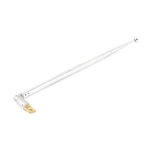 Antenne télescopique 6 sections de 13 à 50cm pour résoudre les grésillements radio AM FM