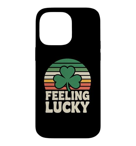 Feeling Lucky Retro Casino Humor St Patricks Day Vibes �X�}�z�P�[�X iPhone 14 Pro Max �p