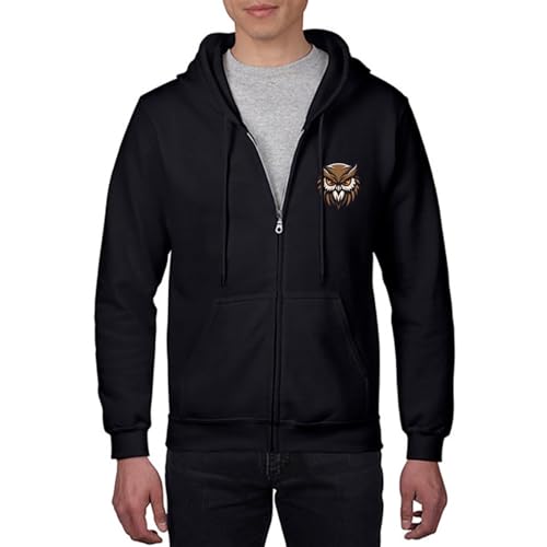 Custom Zip Up Cotton Hoodie Jacket, Personalized Full-Zip Hooded Sweatshirt with Pockets For Men Women2