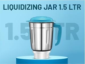 Image of Bullet Mixer Grinder Jar Set of 2 Jar (600ml & 300ml) | BPA-Free Heavy-Duty Replacement Bullet Jars | Leakproof | Compatible with Bullet Mixer Machines (Steel jar Set3 13)