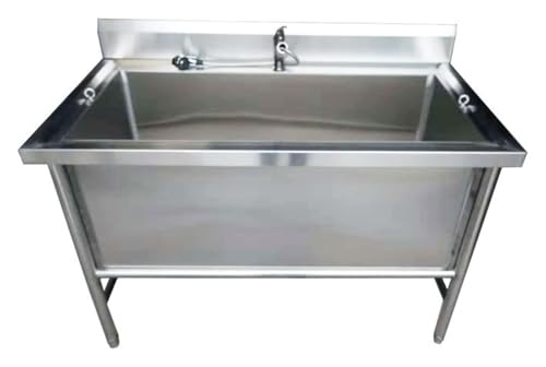 Professional Dog Bathtub,Pet Dog Bathing Station,Dog Grooming Bathtub Station,Stainless Steel Dog Grooming Tub,Wash Shower Sink With Faucet,Dog Bathtub For Large,Medium,Small Pets(120cm/47.2in)