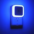 Sujeet Blue Night Light 4 Pack,Night Lights Plug into Wall 4-Pack, Nightlight Plug in Night Light, Dusk to Dawn Night Lamp Led Night Light for Bedroom, Bathroom, Hallway