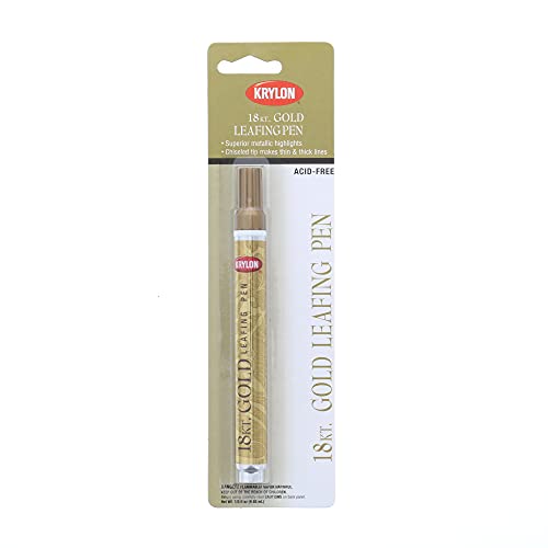 Bolígrafo de hojas para reflejos metálicos Krylon, ideal para decorar invitaciones